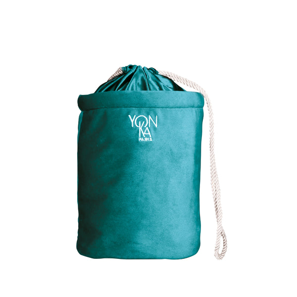 TROUSSE YON-KA EN VELOURS VERT